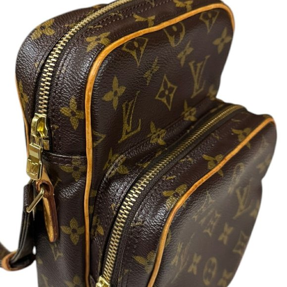 LOUIS VUITTON Monogram Shoulder Bag M45236 Canvas Brown - Picture 10 of 13